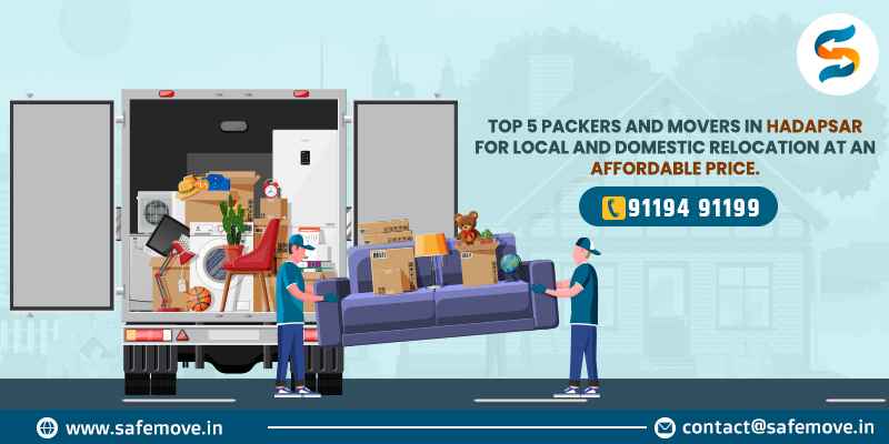 Top 5 Packers and Movers in Hadapsar in 2021